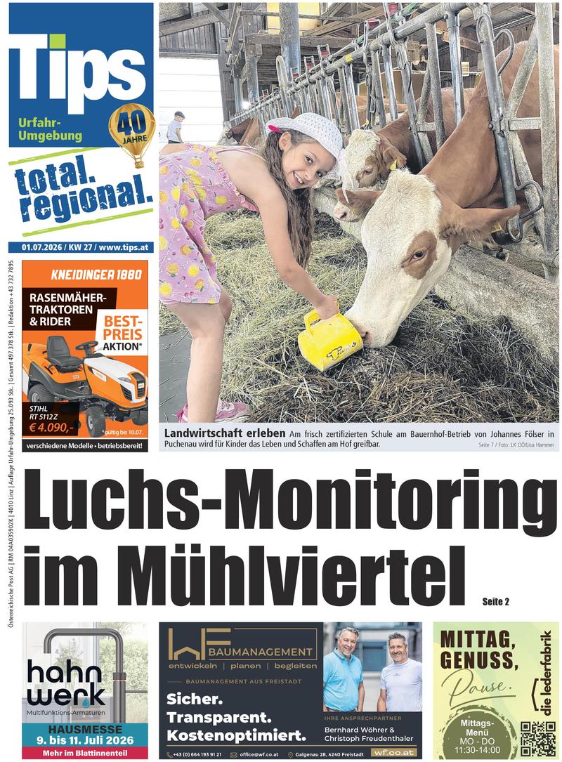 Tips Urfahr-Umgebung